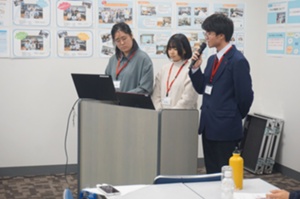 Cチーム模擬発表の様子